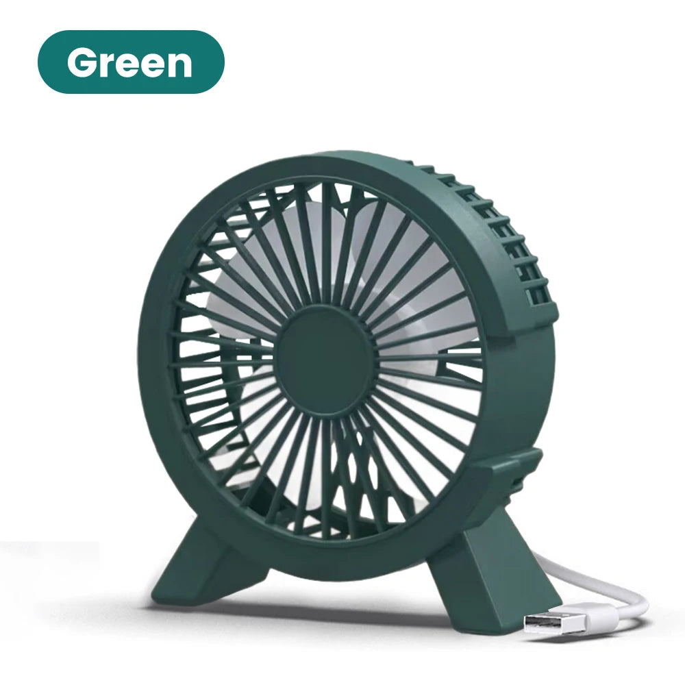 Mini USB Rechargeable Table Fan