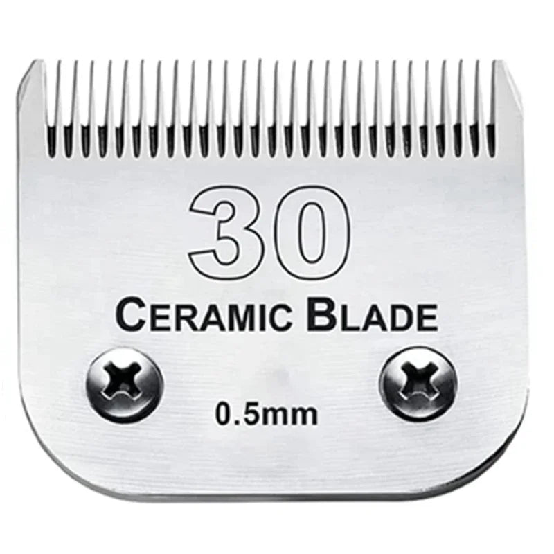 Detachable Pet Dog Cat Grooming Clipper Ceramic Blade Compatible with Most Andis,Oster A5,Wahl KM10 Series Animals Clippers