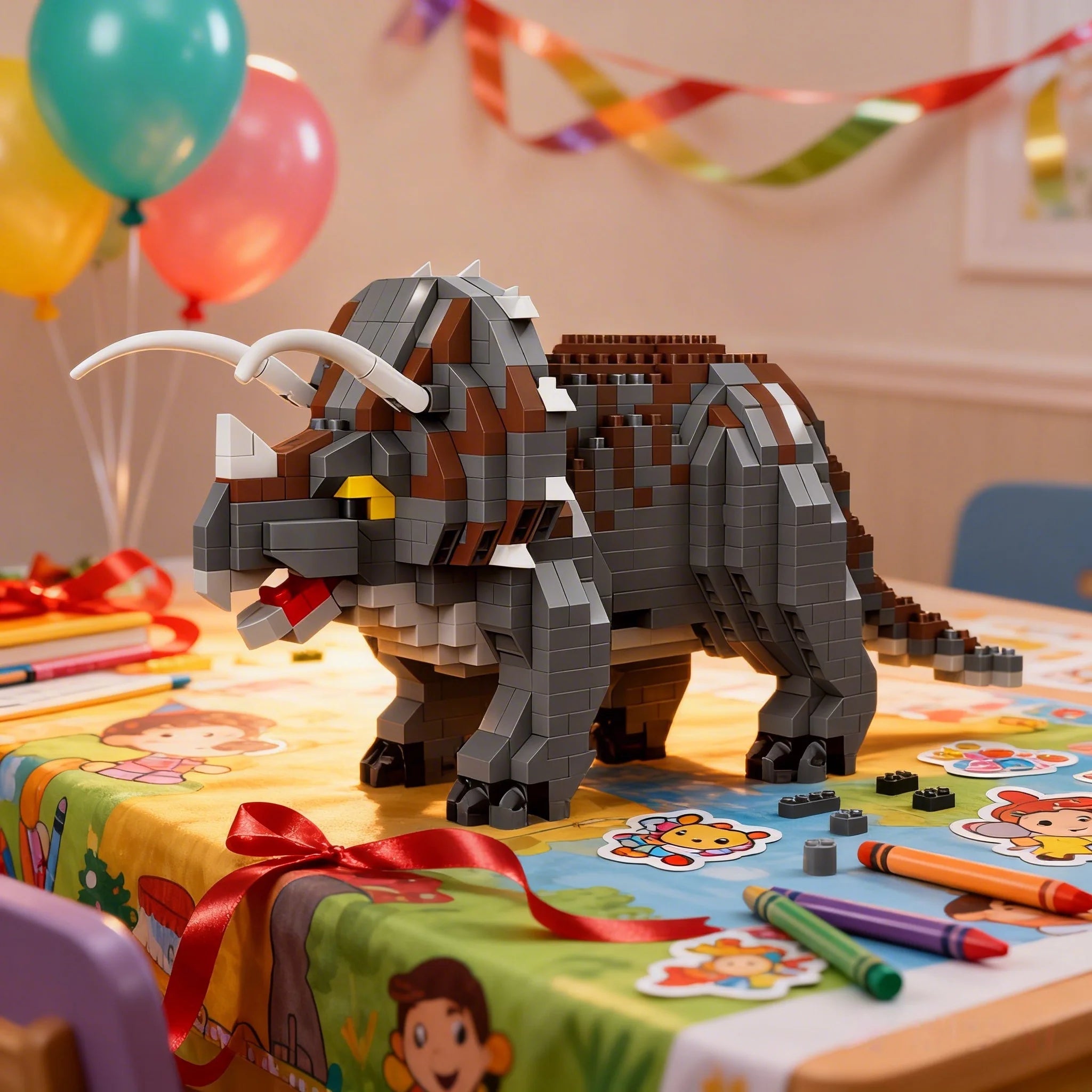 KNEW BUILT Stegosaurus T-rex Micro Mini Building Block Toys-Create Dinosaur Word,Festival Gift for Kids,Puzzle DIY Assembly Toy