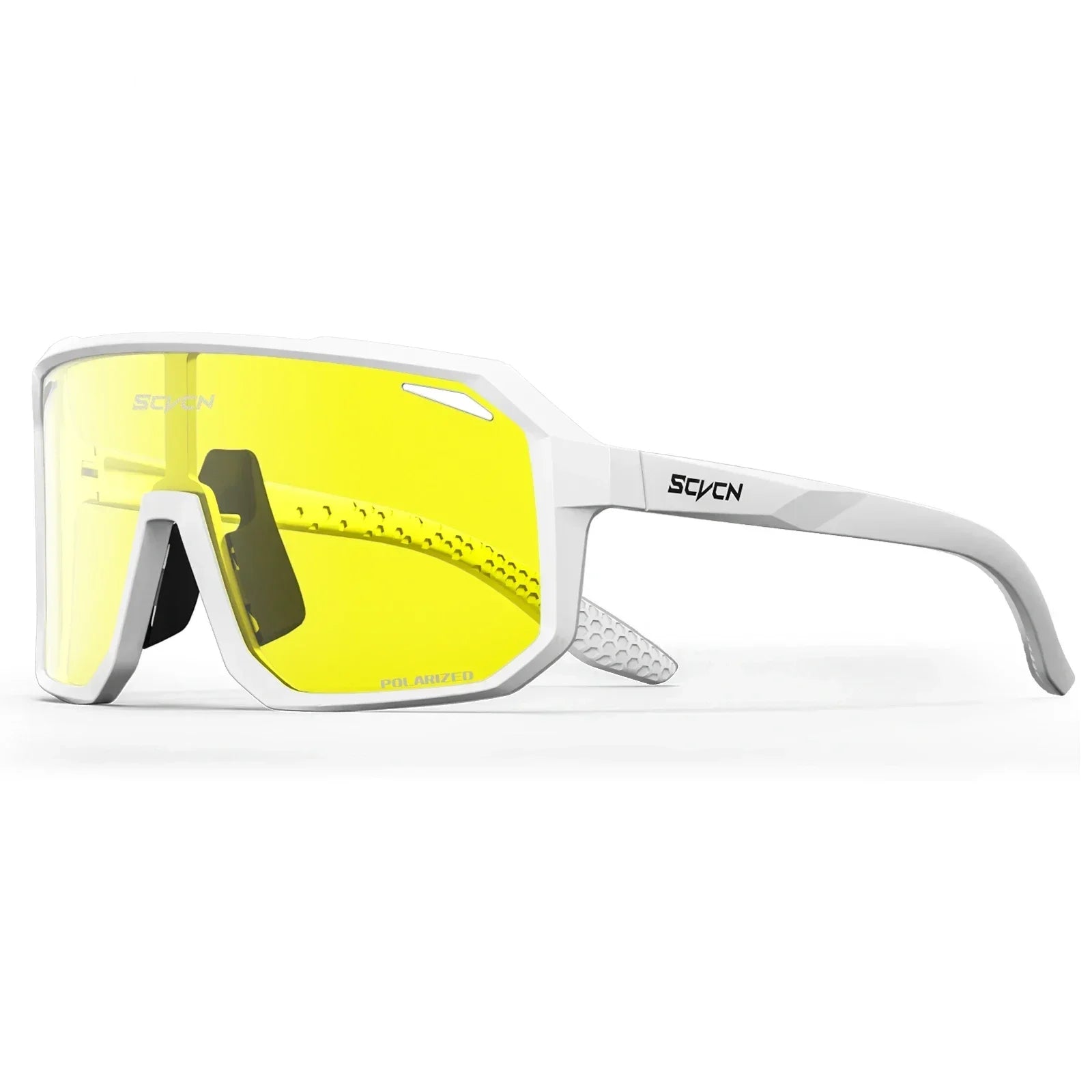 SCVCN Night Vision Glasses Fashion Sunglasses Y2K Trave Cycling Glasses Driving UV400 Mtb Fishing Sports Goggles Oversized Man