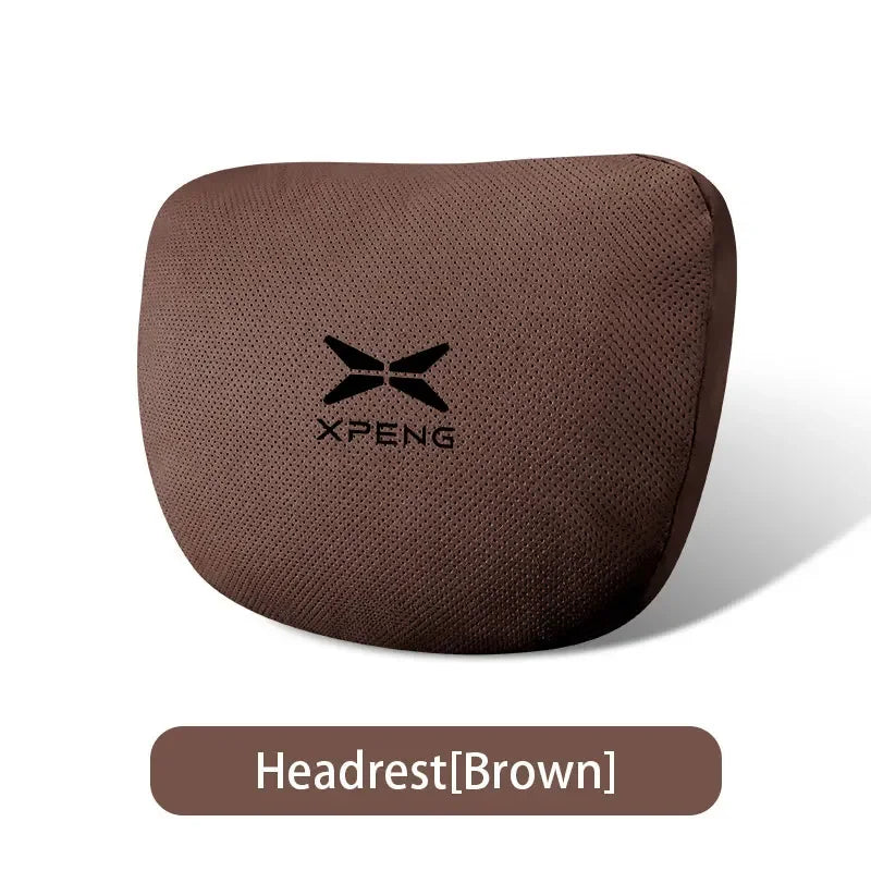 Car Neck Pillow Seat Headrest Lumbar Support Pillow Spine Protect Car Pillow Neck Rest Cushion For Xpeng Xiaopeng P5 P7 G9 G3i