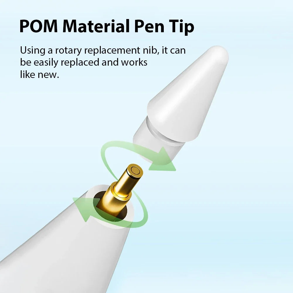 For Apple Pencil Stylus For iPad A16 Air 11 5 4 Pro 11th 13 12.9 M4 M3 M2 Pens 10 9 10th 9th Generation Mini 7 6 2025 Touch Pen