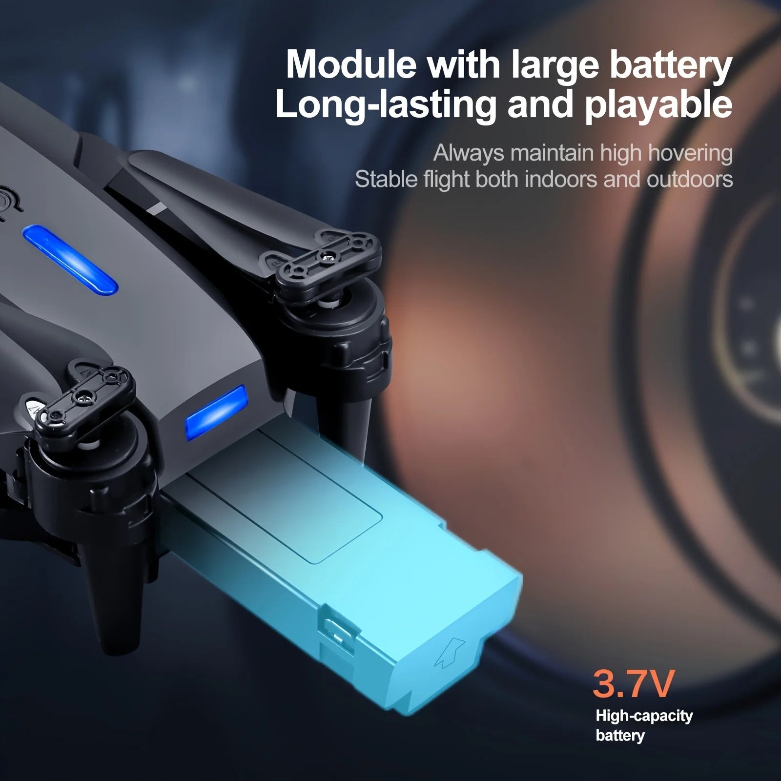 The 2026 Upgraded E88PRO MAX Foldable Drone Features Dual Cameras, Extra Batteries, an 8K Screen for Remote Control, and One-click Return-to-home Functionality. Suitable for Beginners, It's an Ideal Independence Day or Holida