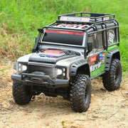 Huangbo 1:10 Full Scale Four-Wheel Drive Off-Road Climbing Vehicle Rc Remote Control Car Model Toy High-End Boy Birthday Gift
