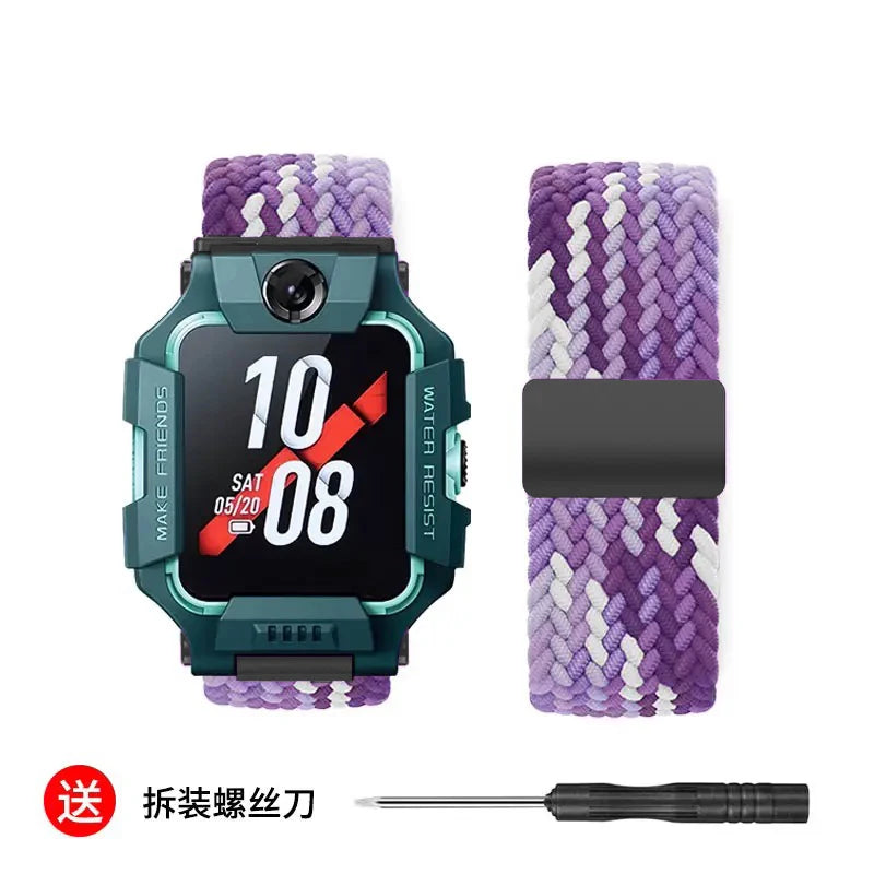 Braided Loop For Children Kid Smart Watch Magnetic Elastic Wristband for Imoo Xiaotiancai Watch Phone D2 Wristband Replacement