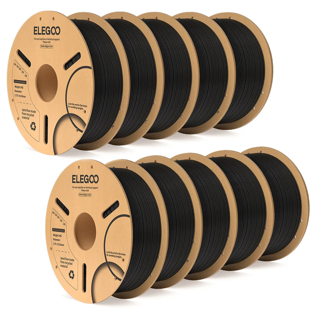 ELEGOO 1.75mm PLA Filament 1kg Plastic 3D PLA for 3D Printer Consumables Material for FDM 3D Printer NEPTUNE 3 PRO