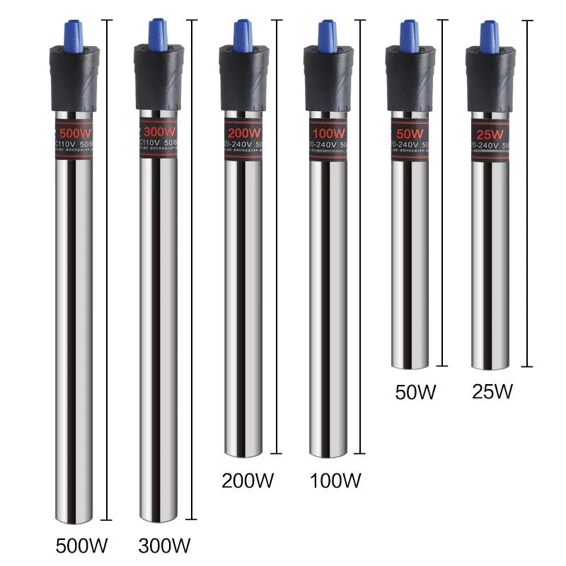 Fish tank heating rod, automatic constant temperature heater, small electric heating rod for tropical fish, aquarium heating rod