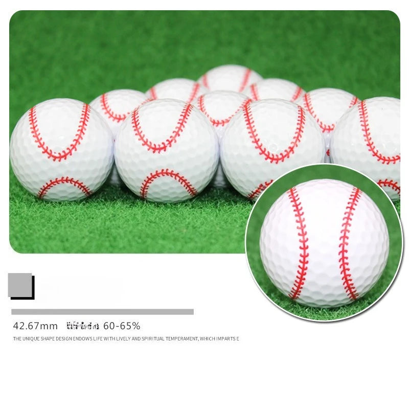 Designed Practice Golf Ball 3 Layers Balls Limited Gift Pattern Printed Golf Ball Decoration Collection Kit 42MM 45g New Ball