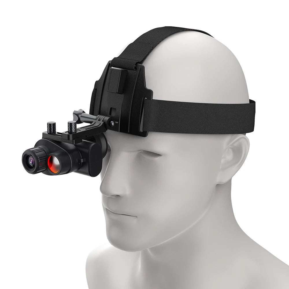 NV4500 4K UHD Infrared Night Vision Monoculars Googles Head-Mounted Mini Digital Tactical Telescope Camera for Hunting Camping