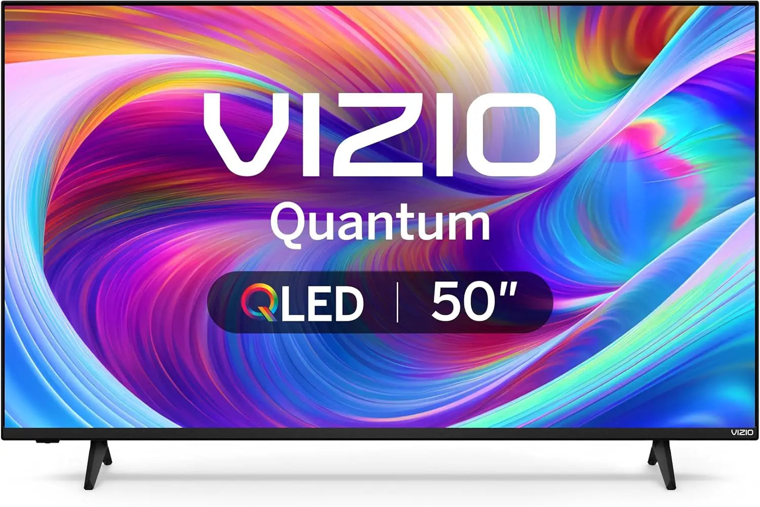 50-Inch 4K QLED Smart TV with Quantum Color, HDR, WiFi 6 for Enhanced Streaming and Gaming