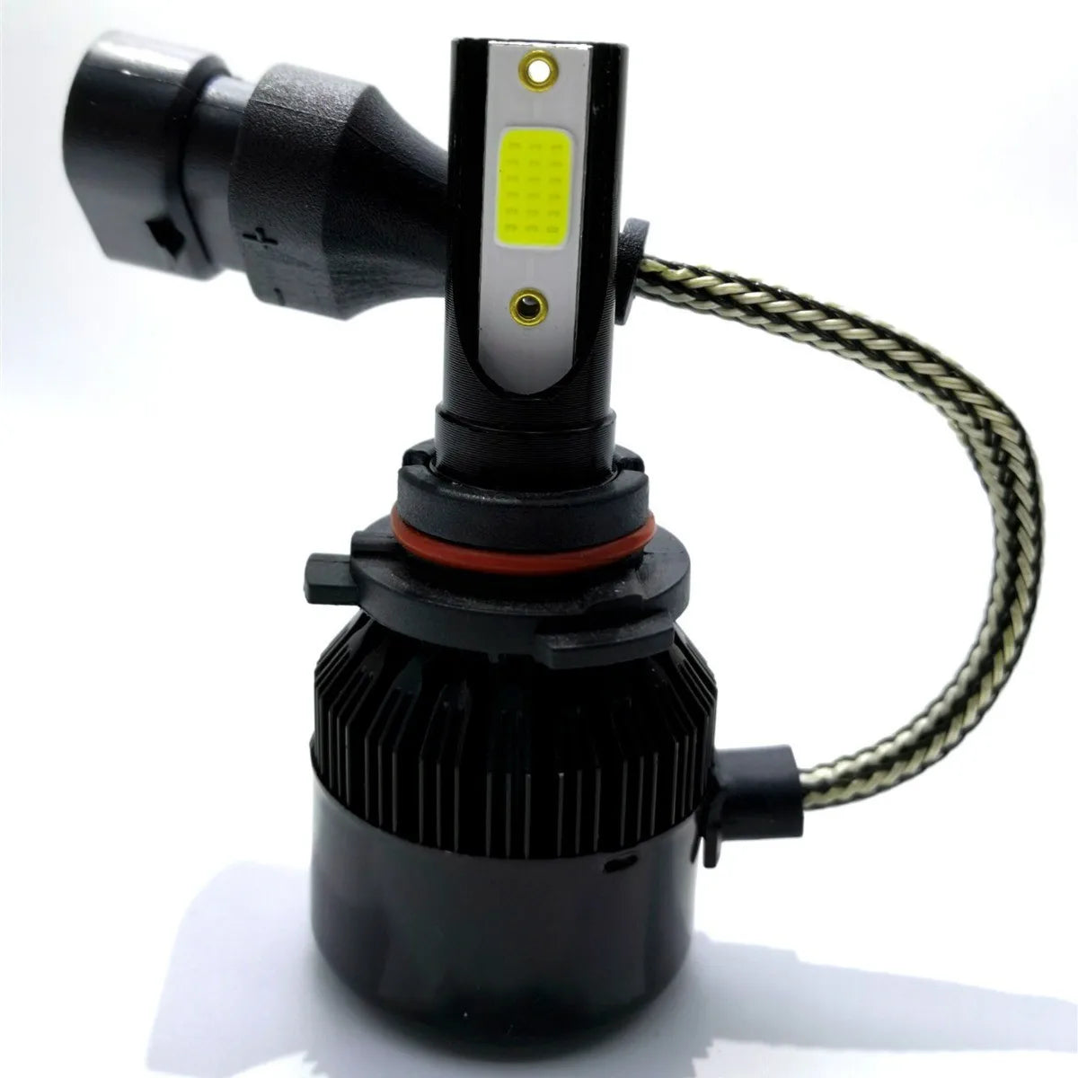 2pcs H4 LED Car Headlight 3 COB Chips Auto S2 Car Head Lamp Bulbs 72W 8000LM Car Accessories 6500K led fog light 9-36V
