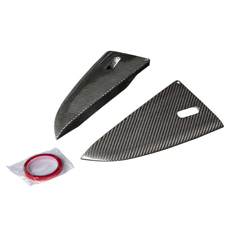 Car Carbon Fiber GT4 RS Style Rear bumper Rear lip cover angle for Porsche 718 982 2016-UP