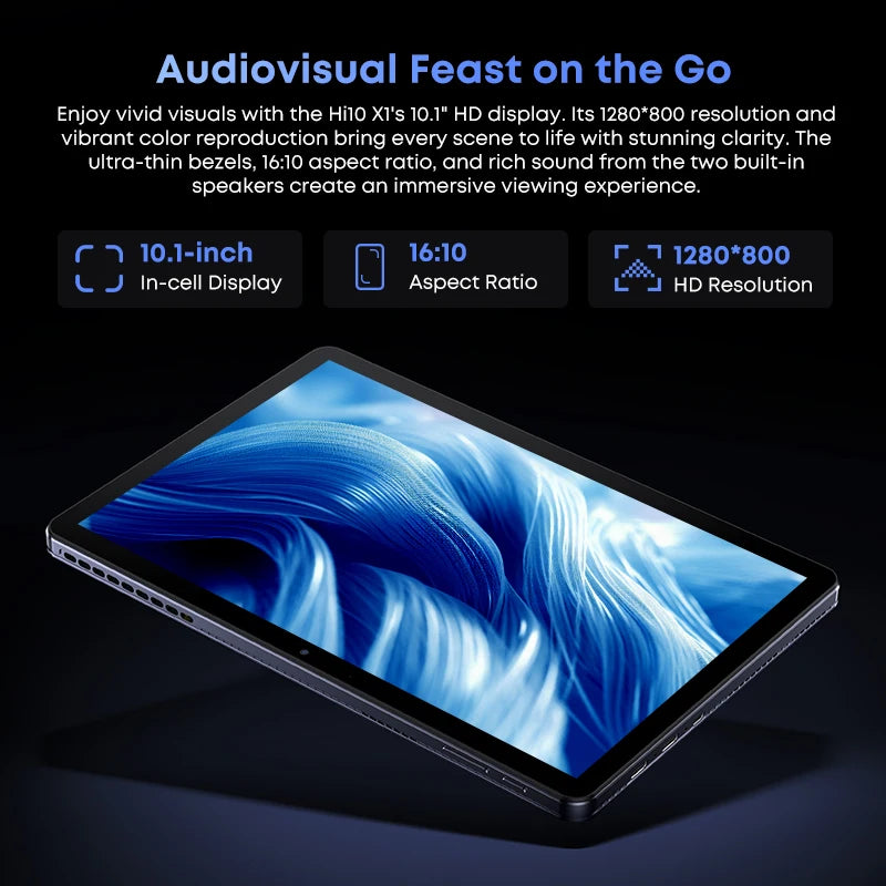 CHUWI Hi10 X1 Intel N150 2 IN 1 Windows Tablet Laptop UHD Graphics 10.1" LCD Screen 8GB DDR5 256GB SSD Tablets Windows 11 Wifi6