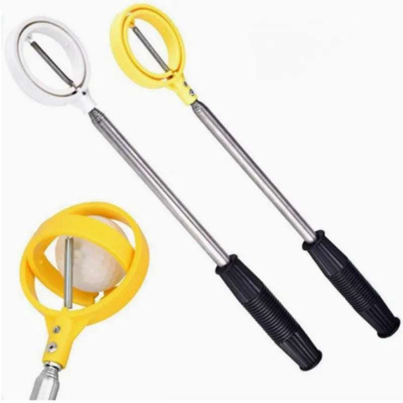 1Pc 8 Sections Telescopic Golf Ball Retriever, Portable Extendable Golf Ball Picker Outdoor Golf Accessory