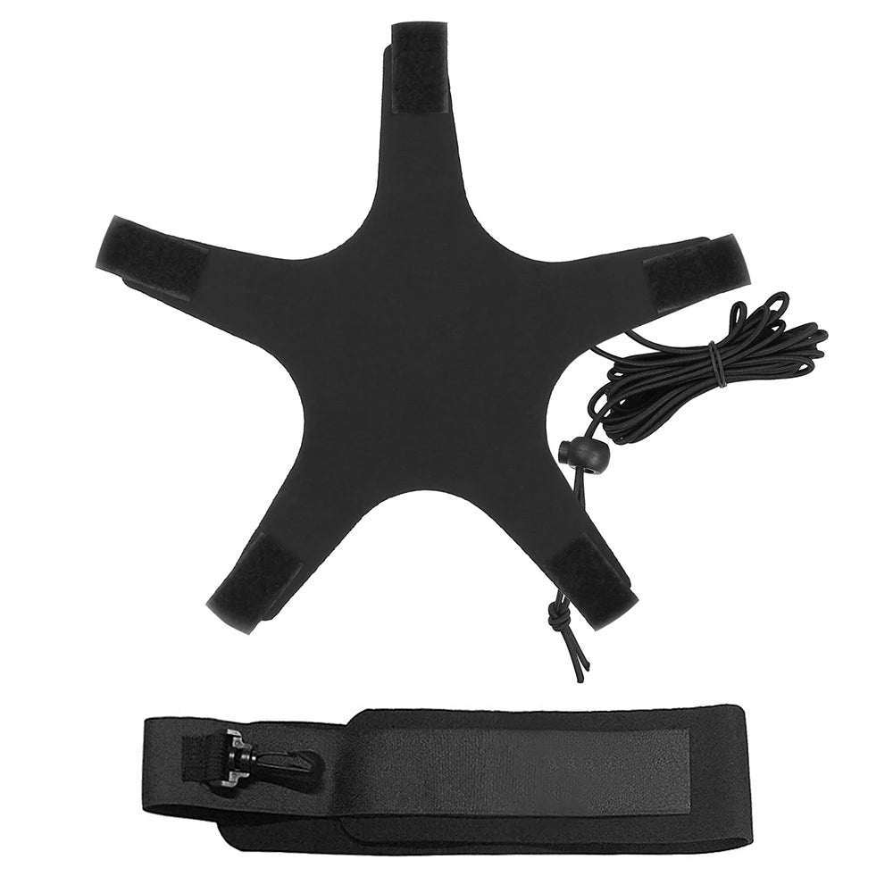 Rebound Design Football Training Belt Soccer Ball Kicking Trainer Portable For Adults Kids Ball Control Skill Training Equipment