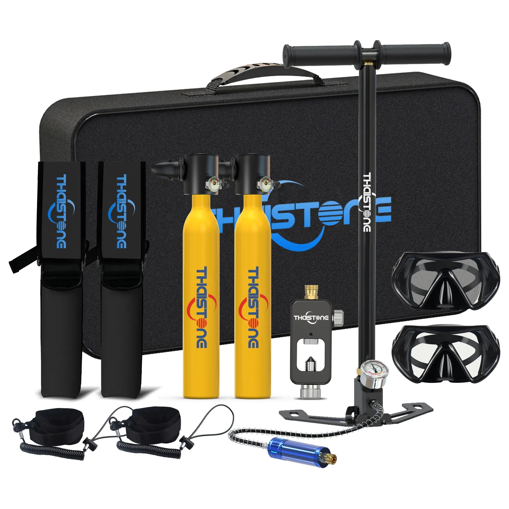 THAIITONEE-Mini Scuba Diving Tank, Underwater Swimming Swimmer, Cylinder Equipment, Dive Bottle, Oxygen, 0.5L, 5-10 Minutes