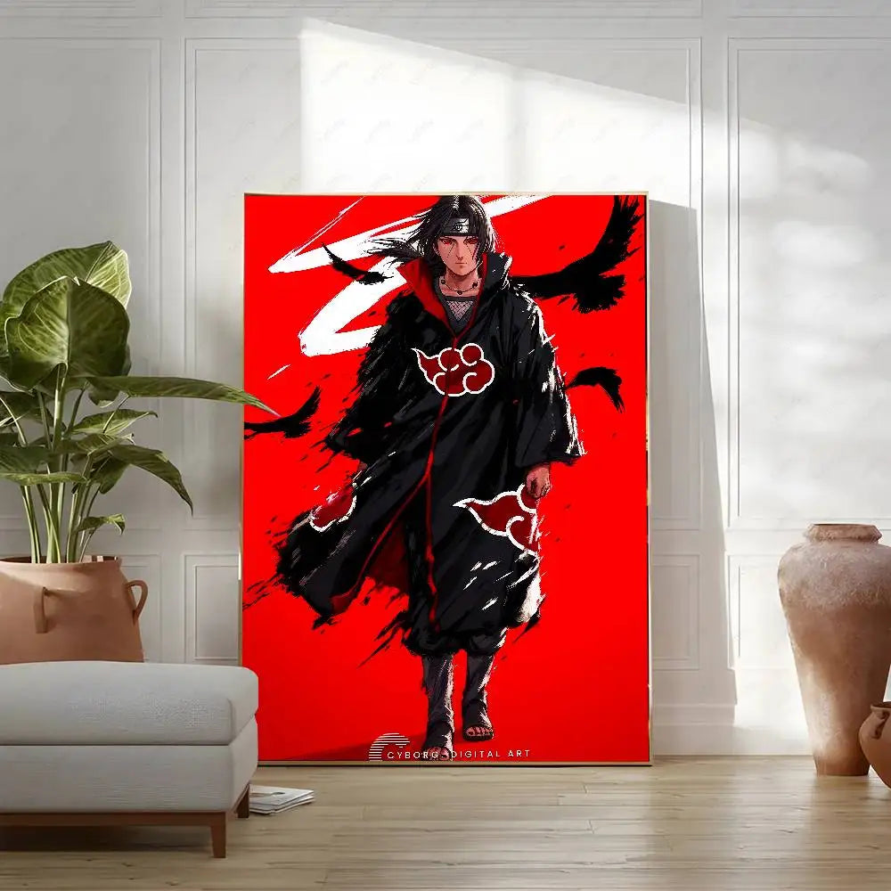 Naruto Anime Poster Rock Lee HD Canvas Wall Art Waterproof Print For Bedroom Living Room Home Decor Gift