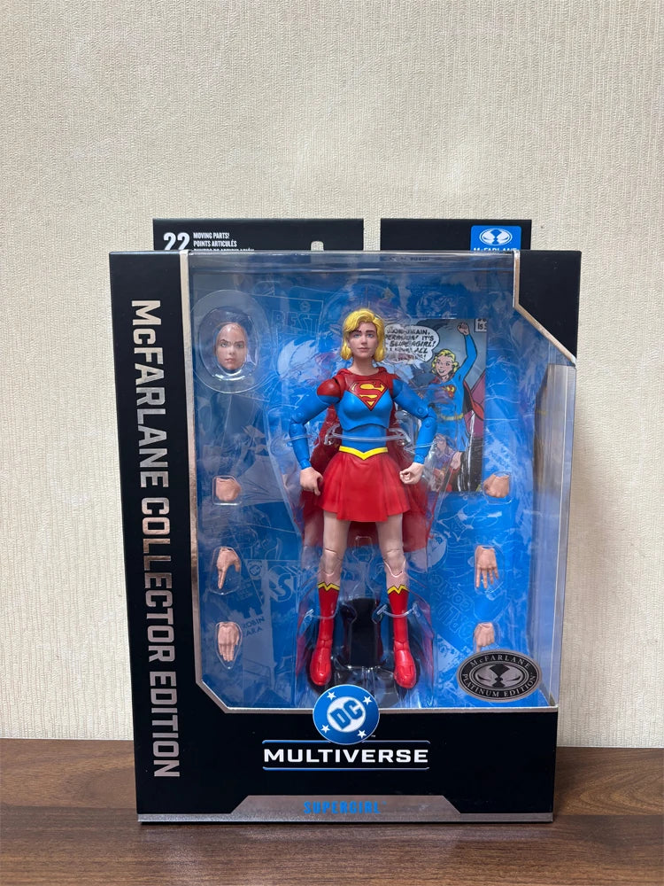 Mcfarlane Toys DC Collector Edition Superman/Zatanna/Black Canary/Supergirl/Lobo/Vigilante/The Joker/Shazam 7in Model Figure