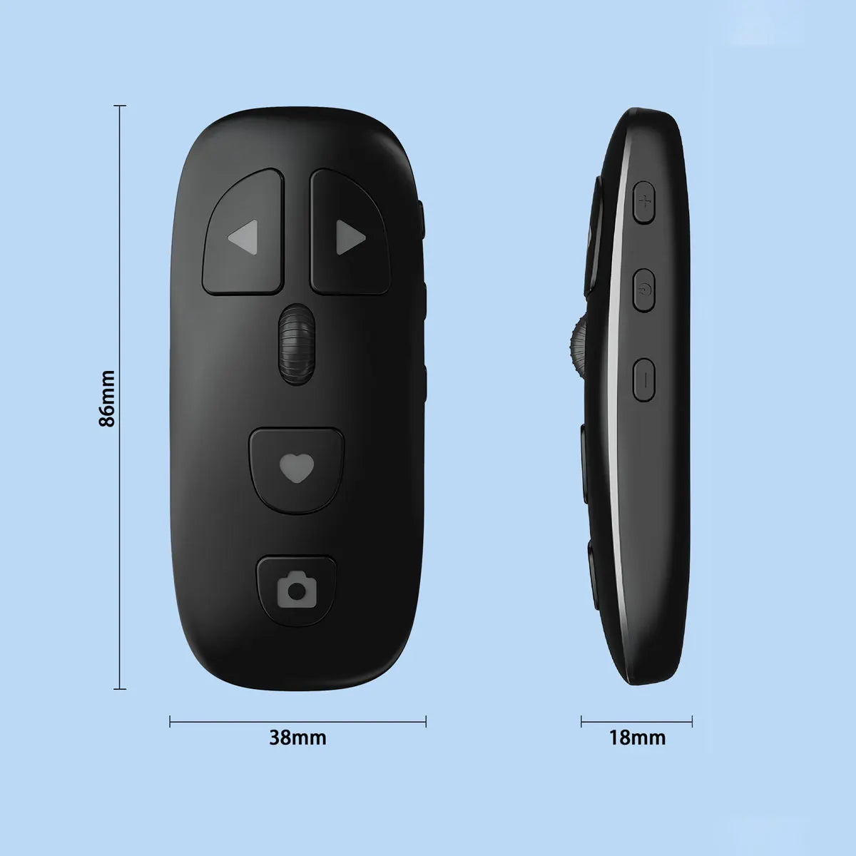 Bluetooth Selfie Remote Control for Mobile Phone App Page Turner Bluetooth Scrolling Camera Video for Tik Tok E-book Type C