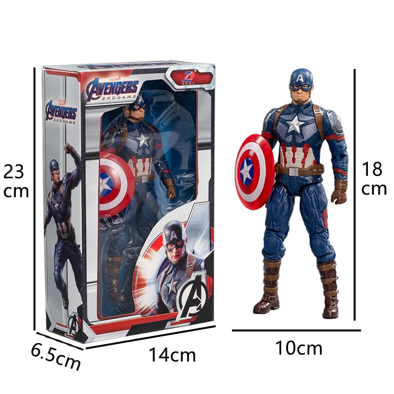 Marvel figure legends collection Spider-Man Thanos Iron Man Spider Captain Thor Hulk avenger action decoration toy boy kids gift