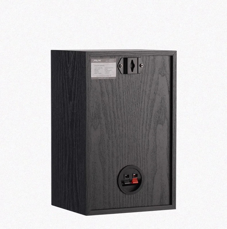 Household 6.5 Inch Bookshelf Speaker 100W*2 Output Power 2 Way HIFI Passive Speaker 2.0 Stereo 1 Inch Silk Film Dome Tweeter