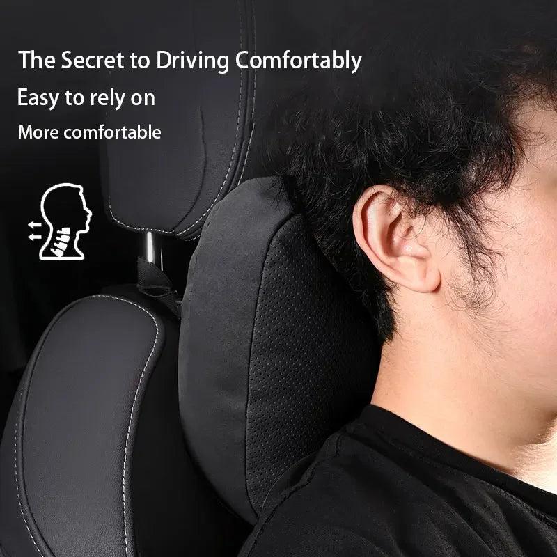 Car Neck Pillow Seat Headrest Lumbar Support Pillow Spine Protect Car Pillow Neck Rest Cushion For Xpeng Xiaopeng P5 P7 G9 G3i