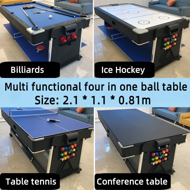 For Shipping Fees, Please Inquire With the Customer Service. Home Four-in-One Billiard Table, Standard American Billiard Table,