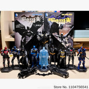 Crazy Edition Arkham Knight Batman Series2 Mystery Box F5 Roundd Culture Batman Vs Joker Action Figure Assemble Collectible Gift