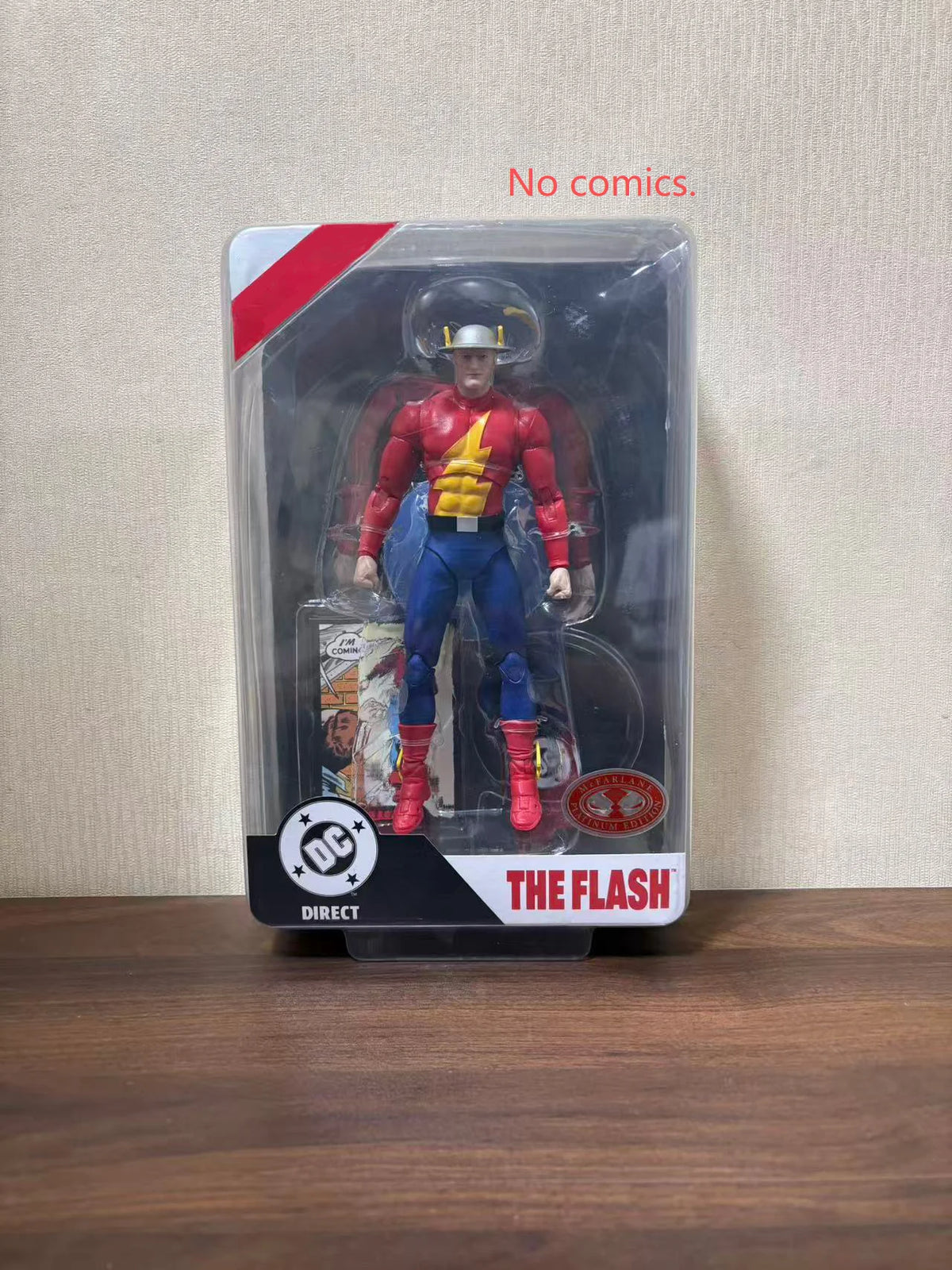 McFarlane Toys Green Lantern Jessica Cruz/The Flash Jay Garrick No Comics 7in DC Multiverse Action Figure Model Doll