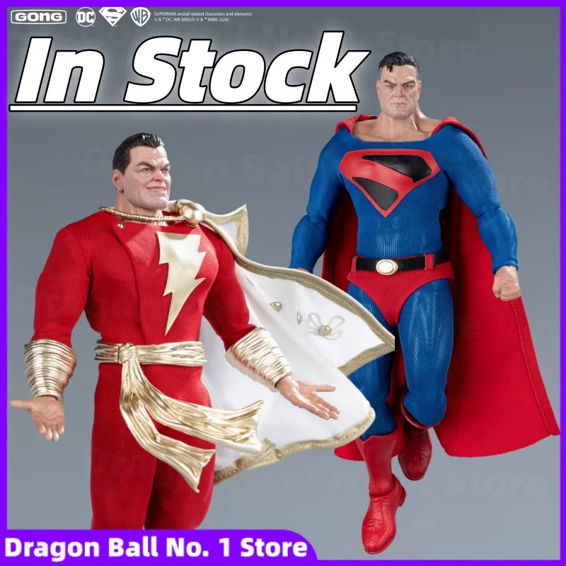 【SHIP IMMEDIATELY】GONG Studio DC Kingdom Come Superman / Shazam 1/12 Scale Action Figure Gift Toy Collectible