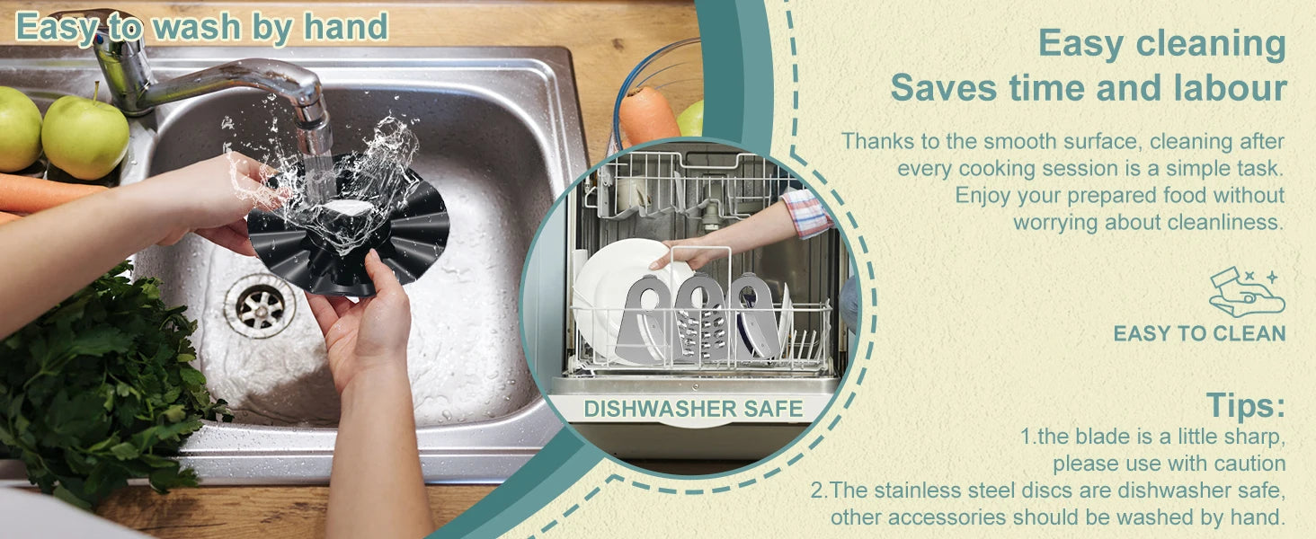 TopStrong 6-in-1 for Chopping, Slicing, Shredding and Kneading Dough, 3 Speeds with Pulse, 2L Mixing Bowl 800W Food Processor