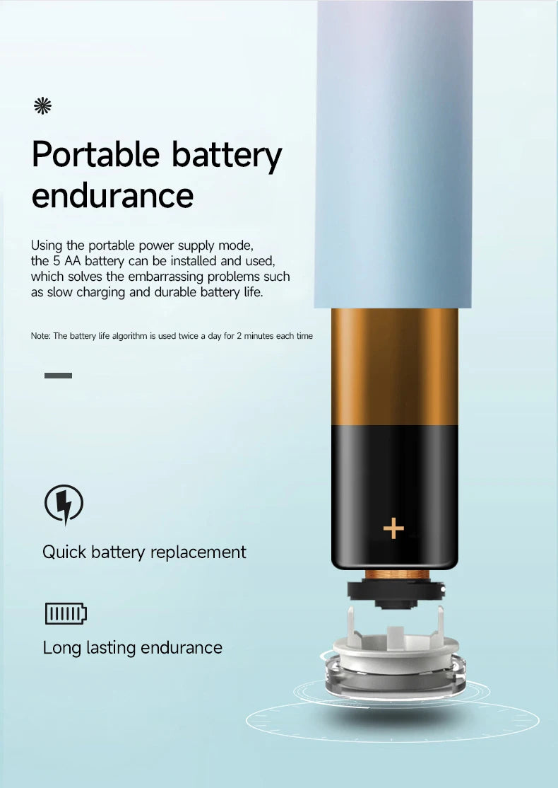 Maintain a bright smile with this electric toothbrush for adults—offering effective cleaning, easy handling, and advanced brushing technology!