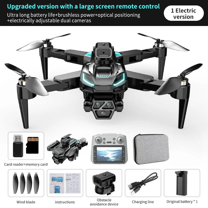 Lenovo M22 Drone Foldable Aerial Shooting 8K Ultra HD Camera Brushless Motor 4.3 Smart Control Optical Flow Stable RC Quadcopter
