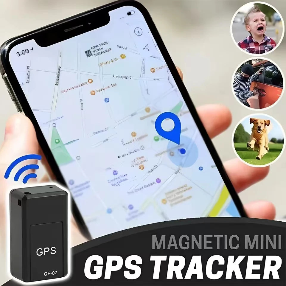 Gps Locator Remote Small Strong Magnetic Car Vehicle Anti-Theft and Loss Prevention Tracker Car Tracking Artifact Gf-07