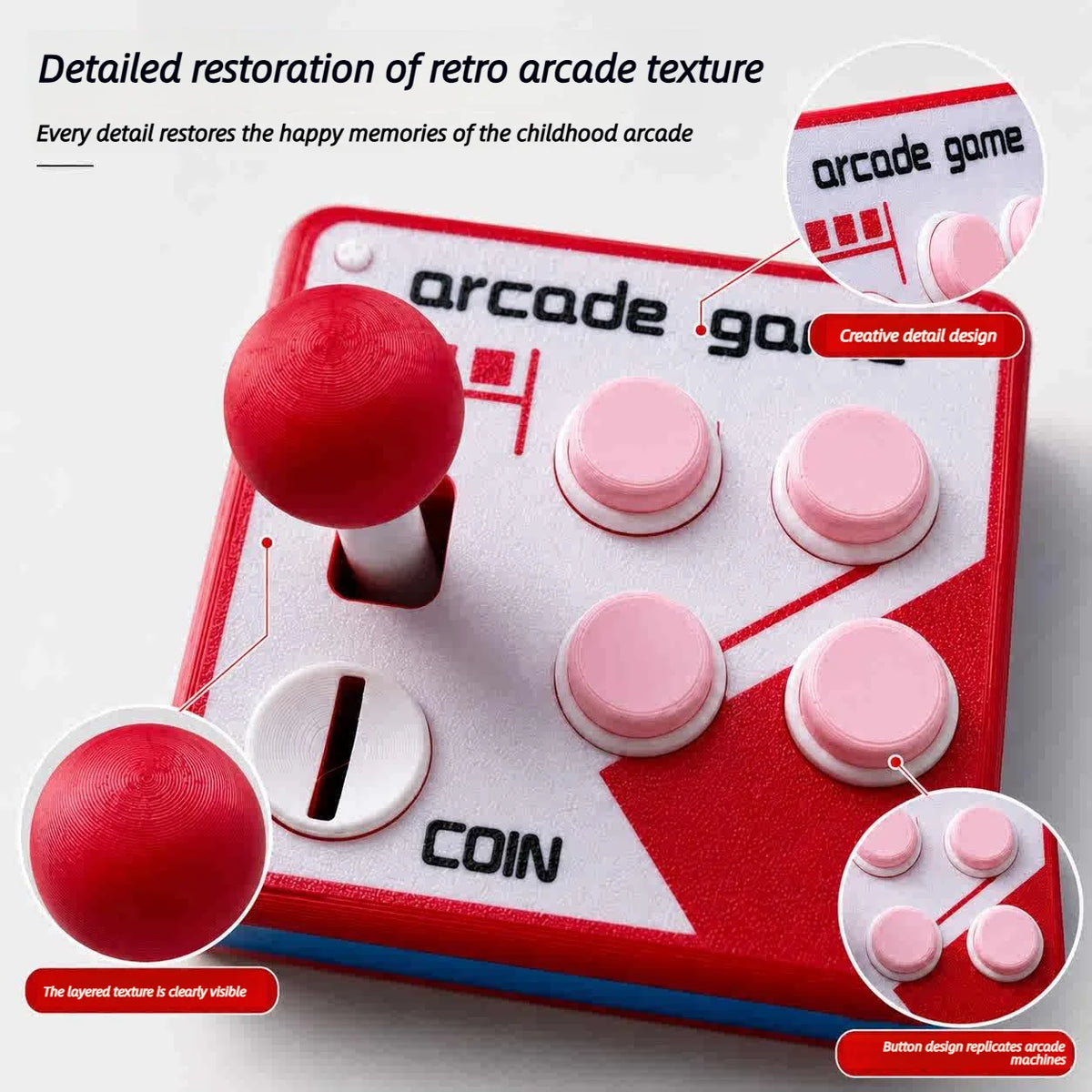 Novelty Retro Arcade Joystick Light Switch Cover 3d Printed Punch Free Wall Decor Unique Housewarming Birthday Gift