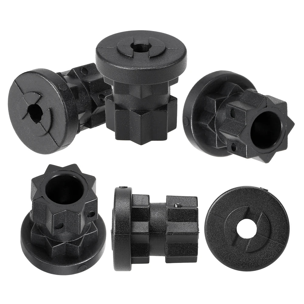 6Pcs Ram Mount Track Mounting Base Track Gear Adapter Kayak Track Mount for Kayak Boat Angler Fishing Rod