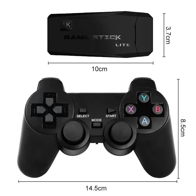 Video Game Console Built-in 20000 Games Wireless Controller TV Game Stick 4K