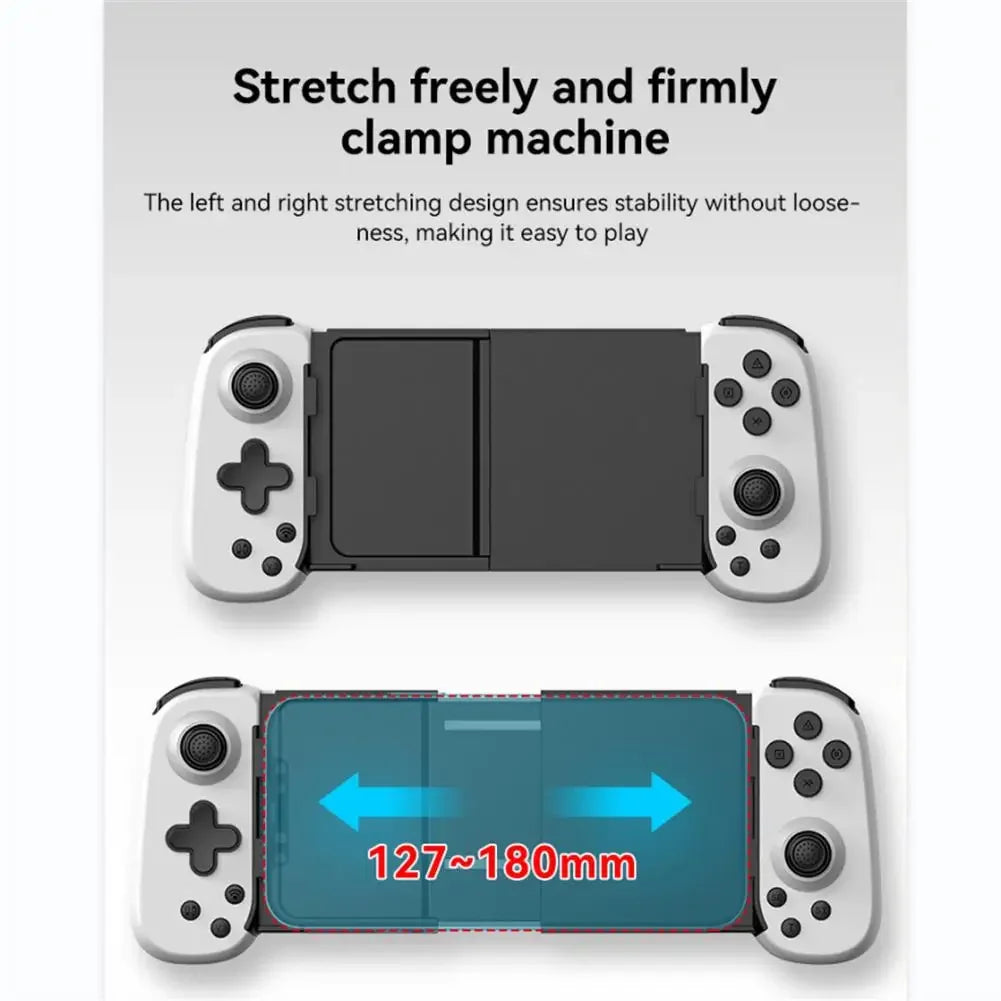 D6 Wireless Gamepad Stretching Extendable Gaming Controller Bluetooth Handle Pad for Phone Android Gamepad Game Accessoires