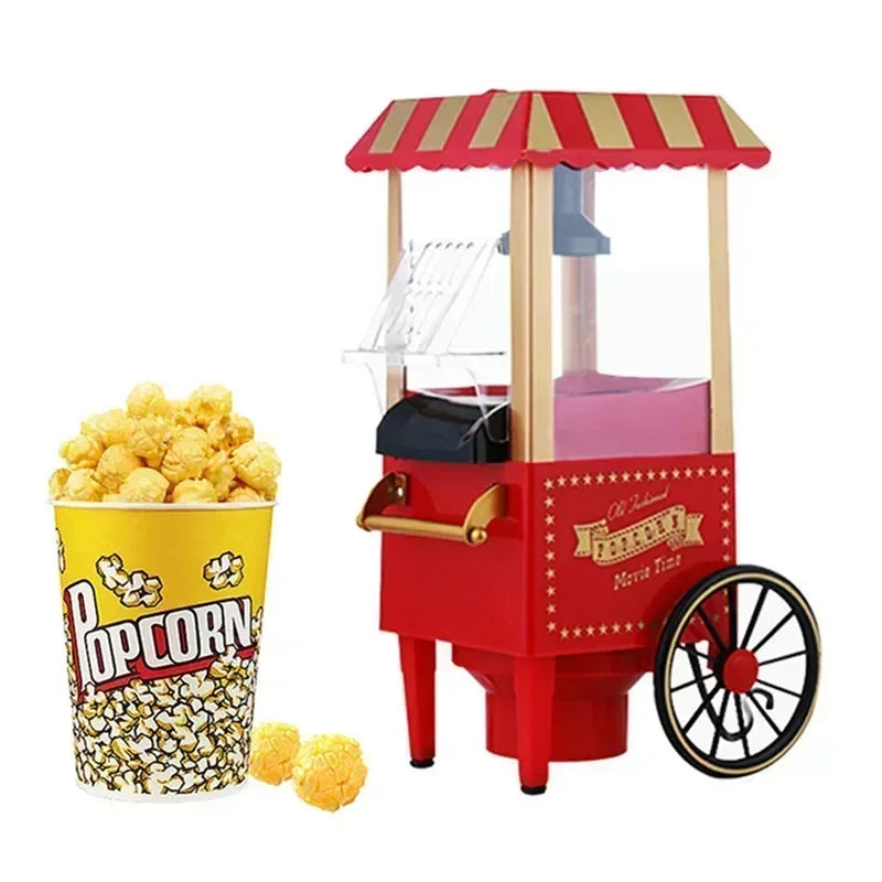 Make popcorn effortlessly at home with this fully automatic electric popcorn maker—enjoy the experience of freshly popped corn anytime!