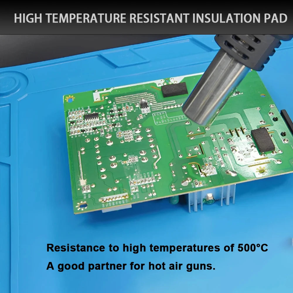 Silicone Heat Insulation Pad Remove solder pad ESD AntistaticHigh temperature resistance Phone Motherboard Repair Working Pad