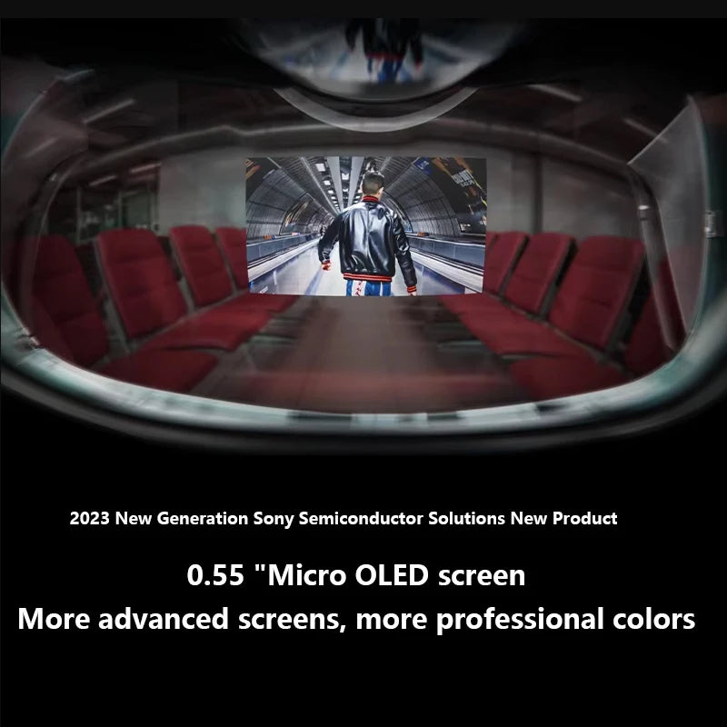 Original XREAL Air 2 Smart AR Glasses 130 Inch Micro OLED Big Screen 120Hz 1080P View for Phone Computer Not VR Virtual Reality
