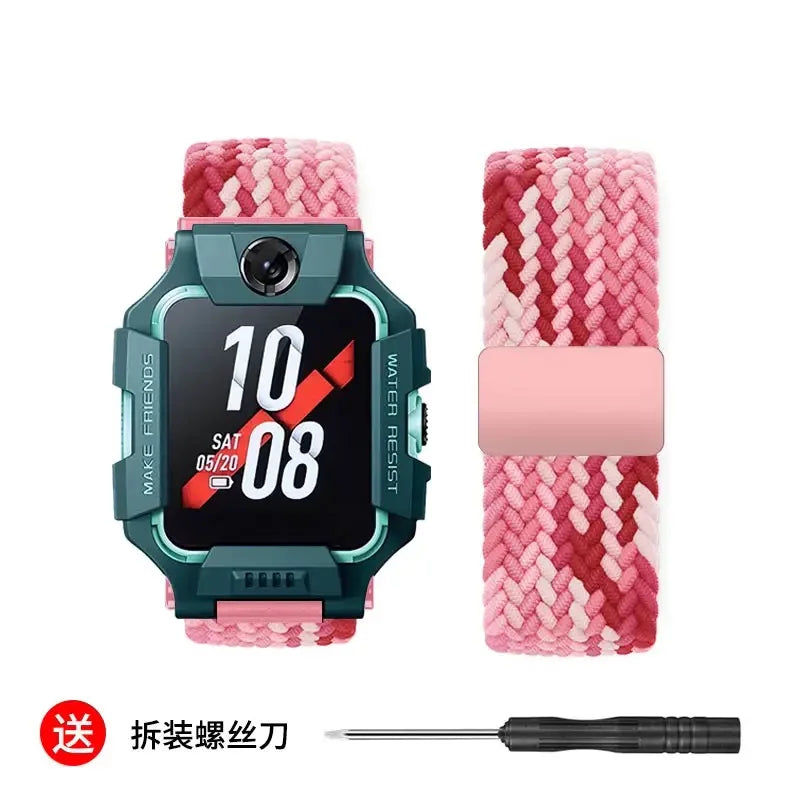 Braided Loop For Children Kid Smart Watch Magnetic Elastic Wristband for Imoo Xiaotiancai Watch Phone D2 Wristband Replacement