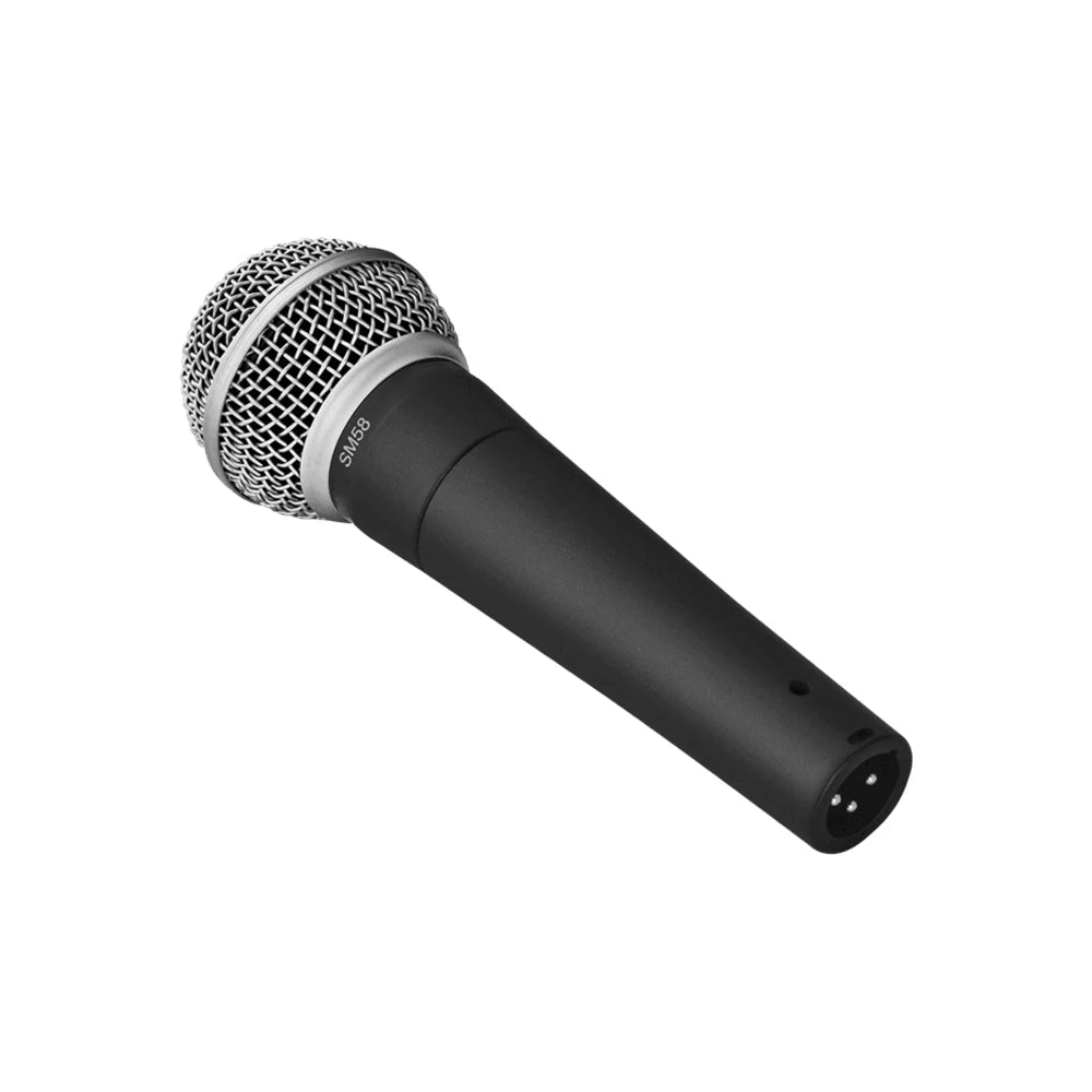 Deliver crystal-clear vocals with this dynamic handheld microphone—perfect for live performances, speeches, and recordings!