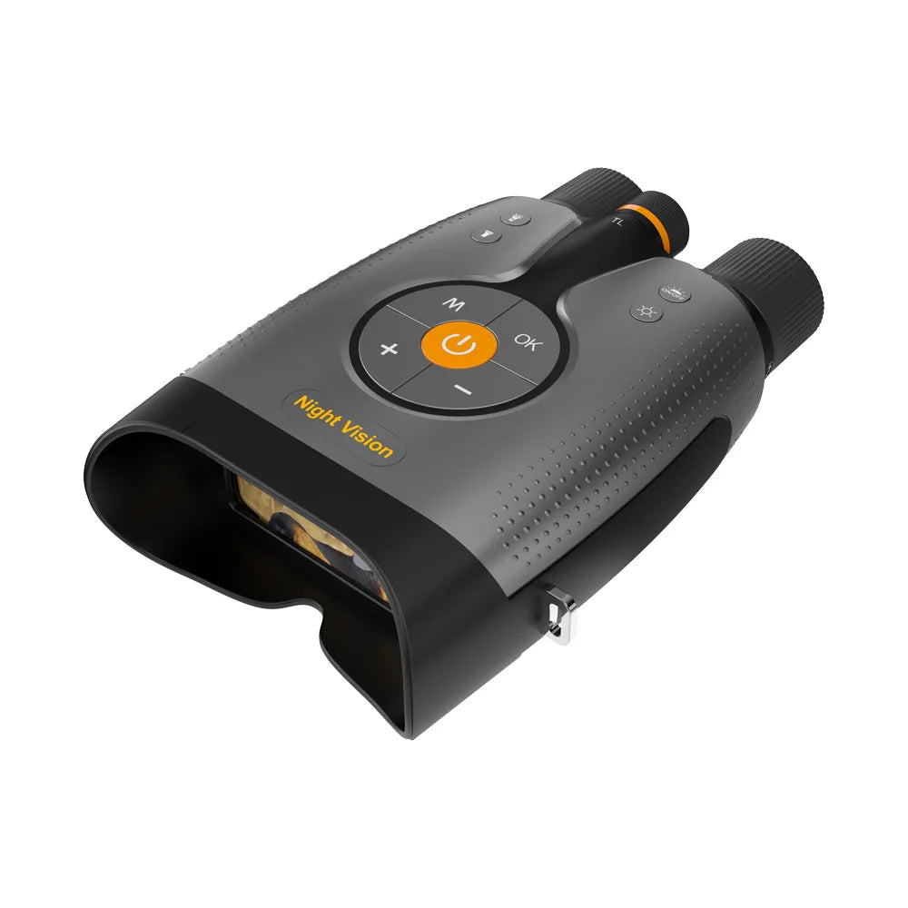 Newest HD Night Vision Binoculars 8x Digital Zoom 4K HD Large Screen 4 Level IR 1200m Range Infrared Video Camcorder for Hunting