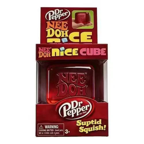 Schylling Needoh Nice Cube Sensory Nice-Sicle Stress Relief Squishy Cube Anti-Anxiety Squeeze Object For Focus ADHD Population