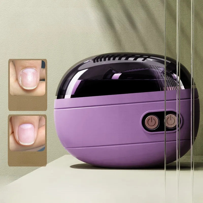 2 in 1 Electric Nail Clipper & Grinder 2 Speed Anti-pinch with LED Light for Baby Adults Seniors Home Manicure Tool
