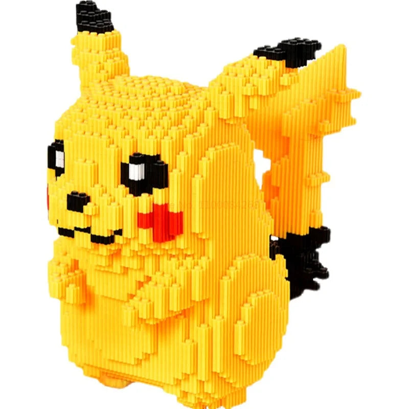 new 5210pcs Anime Diamond Micro Building Blocks Games Model  Mini Bricks Figure Difficult Decompression children Toys Gift
