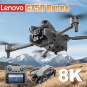 Lenovo GT50 Drone Professional 8K HD Camera 5G Brushless Motor Aerial Photography Optical Flow with screen RC Quadcopter