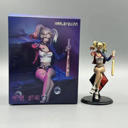 Harleen Quinzel Action Figure Harley Quinn Figures Model High Quality Version The Clown'S Girl Statue Toys Kid Birthday Gifts