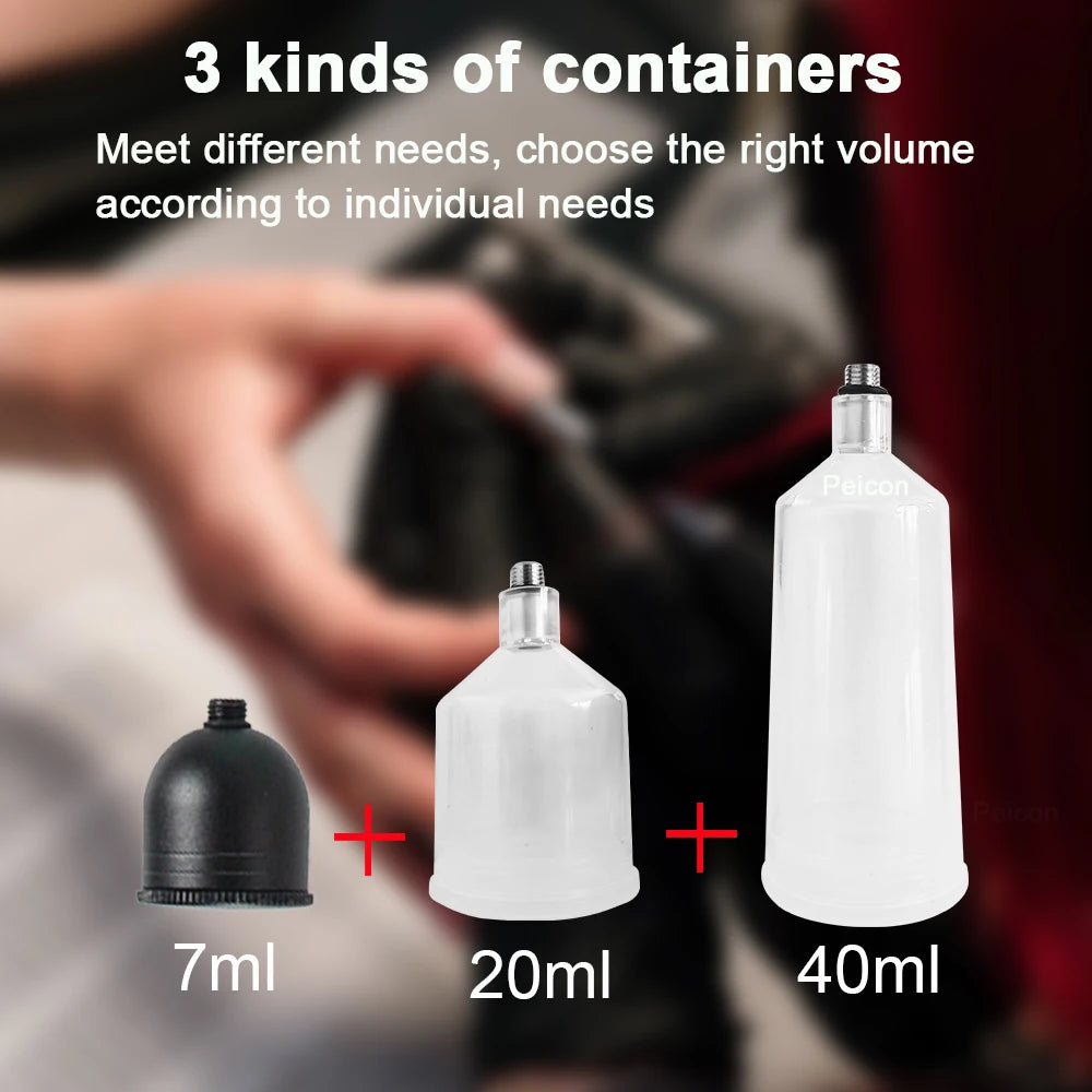 Nails Art Painting Airbrush With Compressor For Cake Decoration Makeup Manicure Nail Airbrush Portable Varnish Paint Sprayer Gun